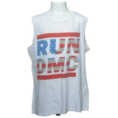 Top (White, Multicolored) from Run DMC Cotton
