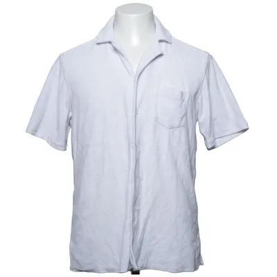 Kortärmad skjorta (Vit) från John Henric Bomull