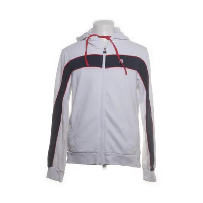 Hoodie (White, Blue, Red) from Fila Cotton, Polyester