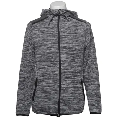 Huvtröja (Grå, Vit) från Workout Elastan, Polyester, Viskos