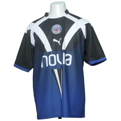 Fotbollströja (Blå, Svart, Vit) från Puma Polyester