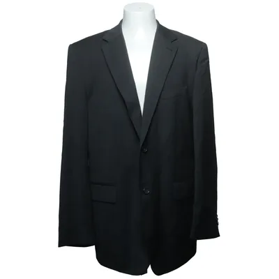 Blazer (Jet 4k) from Allan Clark Polyester, Viscose, Wool