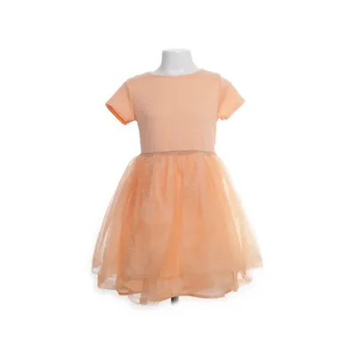 Kjole (Orange) fra H&M Kids Bomuld, Polyester