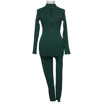 Byxdress (Grön) från Fashion Nova Elastan, Viskos