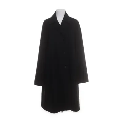 Frakke (Sort) fra St Emile Angora, Viscose, Uld