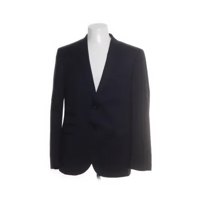 Blazer (Blue) from Linus Hamburg Linen, Polyester, Wool, Viscose
