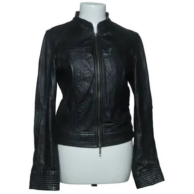 Veste en cuir (Noir) de Zeda Cuir