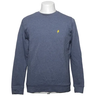 Sweatshirt (Bleu) de Strom Coton biologique, Polyester