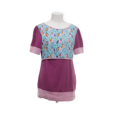 Top (Purple, Multicolored) from Babauba Cotton, Elastane