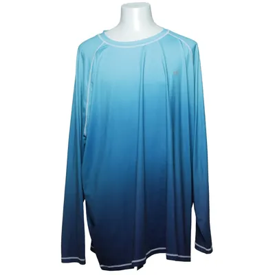 Badetrøje (Blå) Elastan, Polyester