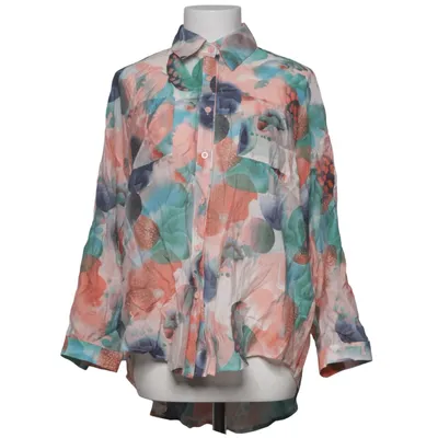 Blouse (Blauw, Oranje, Groen) van CC Fashion Polyester