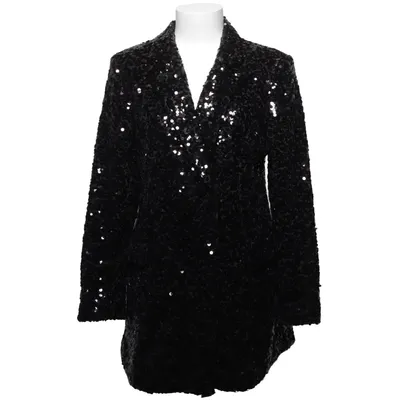 Kavaj (Svart, Silverfärgad) från Zara Polyester