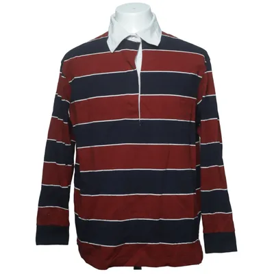 Rugby shirt (Red, Blue, White) from H&M Cotton