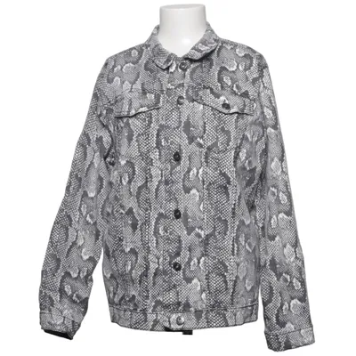 Denim jacket (Gray, White) from Zeeman Cotton, Elastane
