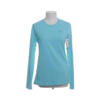 Lange mouwen shirt (Blauw) van Kari Traa Elastaan, Polyester