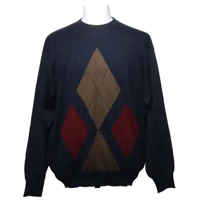 Pull-over (Bleu, Marron, Vert, Rouge) de Wolsey Acrylique, Laine