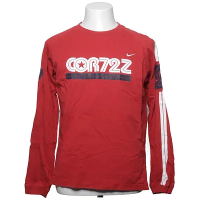 Långärmad t-shirt (Röd, Vit) från Nike Bomull