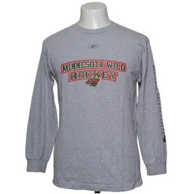 Langærmet t-shirt (Grå) fra Reebok Bomuld, Polyester