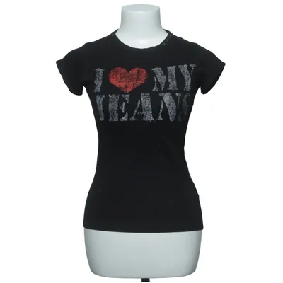 T-shirt (Svart, Flerfärgad) från Madonna Bomull