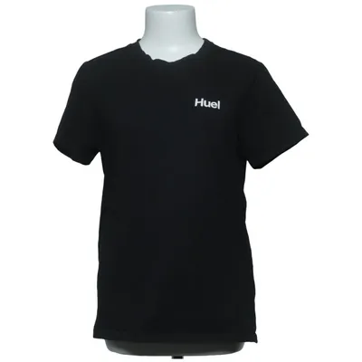 T-shirt (Svart) från Huel Bomull, Elastan