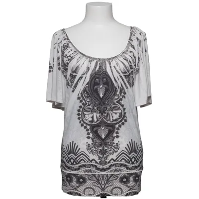 Haut (Noir, Blanc) de Graziano Élasthane, Polyester