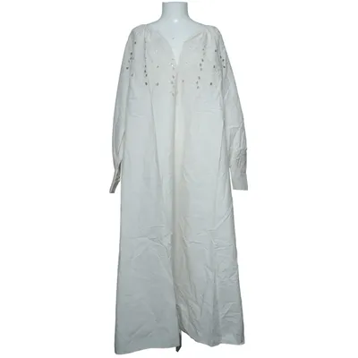Maxi jurk (Beige) van H&M Katoen