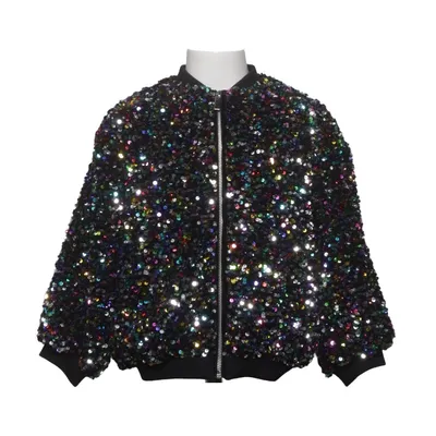 Bomberjacka (Svart, Flerfärgad) från Next Återvunnen polyester