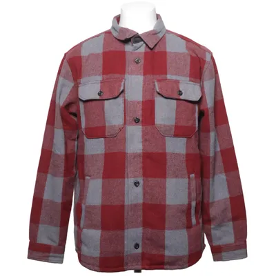 Överskjorta (Röd, Grå) från Quiksilver Bomull, Polyester, Viskos