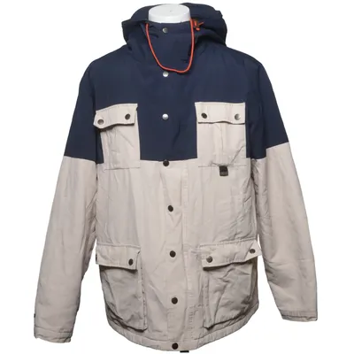 Jacket (Blue, Beige) from Matix Cotton, Nylon, Polyester