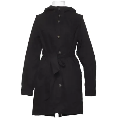Trench coat (Black) from Red Label Cotton, Polyester