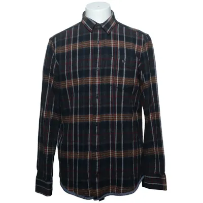 Flanellskjorta (Blå, Orange, Flerfärgad) från Indigo Bomull