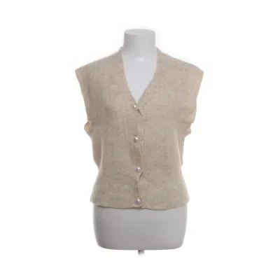 Väst (Beige) från Just Female Elastan, Mohair, Polyamid, Ull