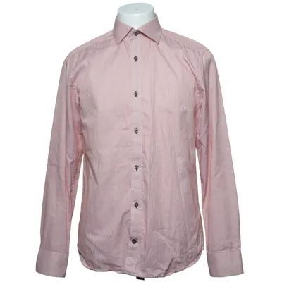 Shirt (Rood, Wit) van Riley Katoen