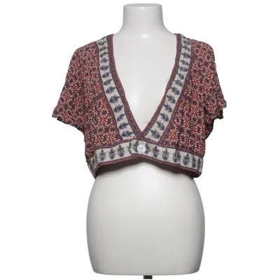 Crop Top (Rot, Blau, Weiß) von Jealous Tomato Viskose