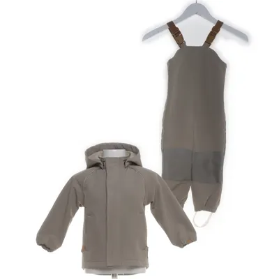 Ytterställ (Beige, Grå) från Lil'Atelier Elastan, Polyester