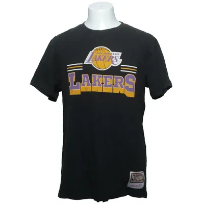 T-shirt (Sort, Flerfarvet) fra Hardwood Classics x Mitchell & Ness Bomuld