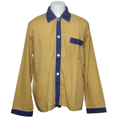 Chemise de pyjama (Jaune, Bleu) de Elegante Coton