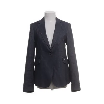 Blazer (Blå) fra Mos Mosh Bomuld, Elastan, Linned, Polyester