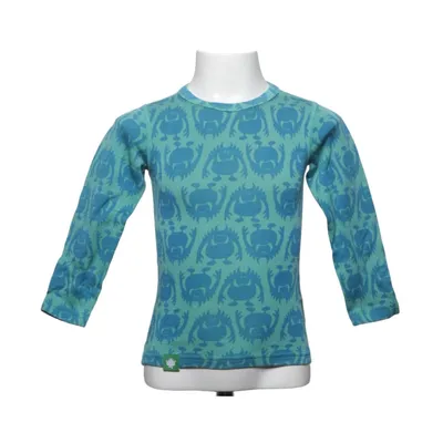 Långärmad t-shirt (Blå, Grön, Flerfärgad) från Vossatassar Bomull, Nylon, Ull