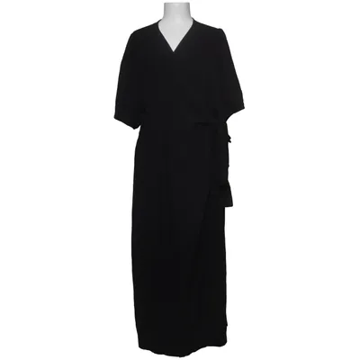 Omlottklänning (Svart) från Selected Femme Linne, Viskos