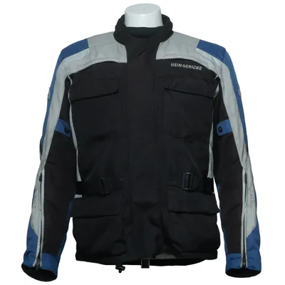 Motorcycle jacket (Black, Blue, Gray) from Hein Gericke Polyester