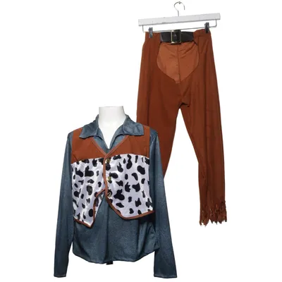 Fancy dress (Brown, Gray, White) from Fiestas Guirca Polyester