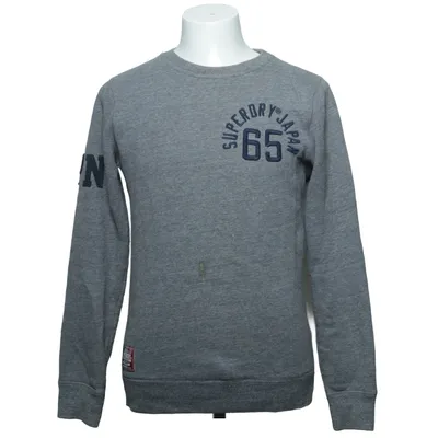 Collegetröja (Grå) från Superdry Bomull, Polyester