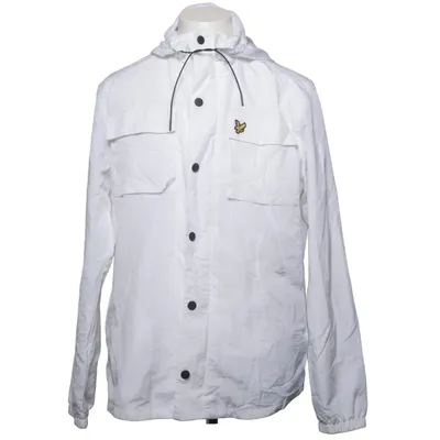 Coachjakke (Hvid) fra Lyle & Scott Polyamid, Polyester
