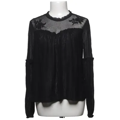 Blouse (Black) from Xhilaration Nylon, Polyester, Viscose