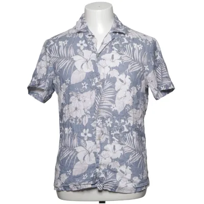 Korte mouwen shirt (Blauw, Wit) van Baldessarini Linnen, Viscose