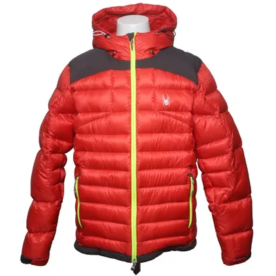 Winterjas (Rood, Zwart, Grijs) van Spyder Dons, Veer, Polyamide