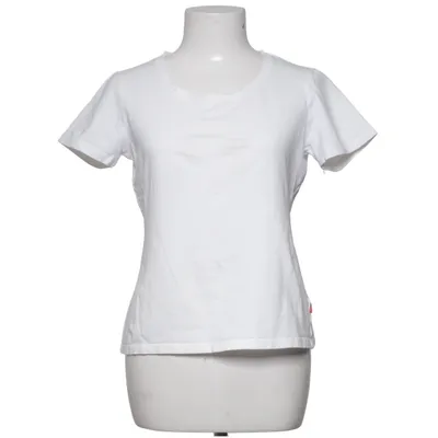 T-shirt (Wit) van Jackpot Katoen, Elastaan