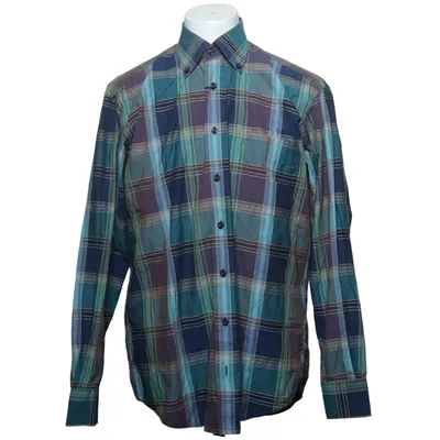 Button down shirt (Blue, Green, Multicolored) from Giordano Cotton