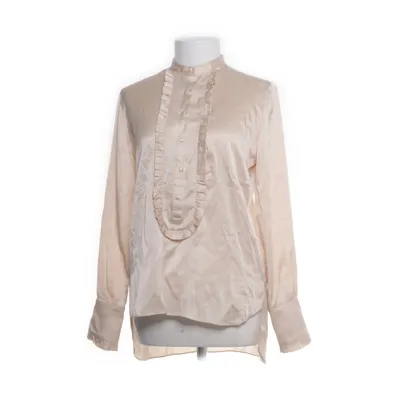 Blouse (Beige) from Herzen´s Angelegenheit Elastane, Silk